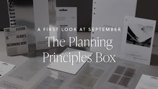 Planning Principles: September Subscription Box Unboxing | Cloth \& Paper