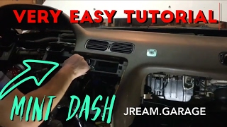 How to remove a Nissan 240sx  s13 dashboard 19891994