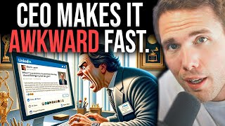 CEO MAKES THINGS AWKWARD FAST!