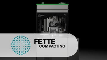 F10p tablet press from the new p Series | Fette Compacting