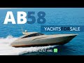 Luxury yacht 58 feet  tour presentation  through movie