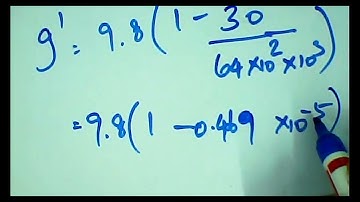 (11th Physics TN) Gravitation Example 6.7