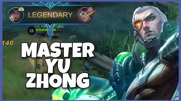 REASON WHY YOU SHOULD START MASTERING YU ZHONG FOR RANKED..| YU ZHONG GAMEPLAY| MLBB