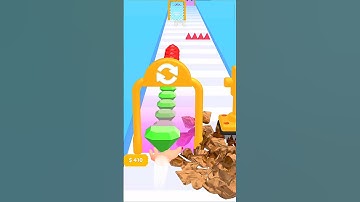 INSANE!!! Gem Stack Run 💎 #gaming #funny #youtubeshorts