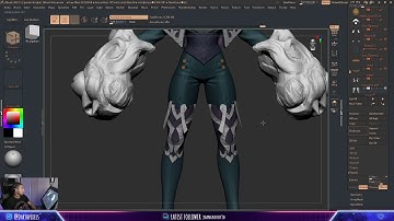 Part 8 Stylized Character workshop   VI from league of Legends