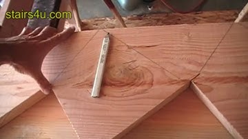 Marking The Stair Stringer - Staircase Building Instructional Videos