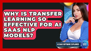 Why Is Transfer Learning So Effective For AI SaaS NLP Models? - AI SaaS Software Explained