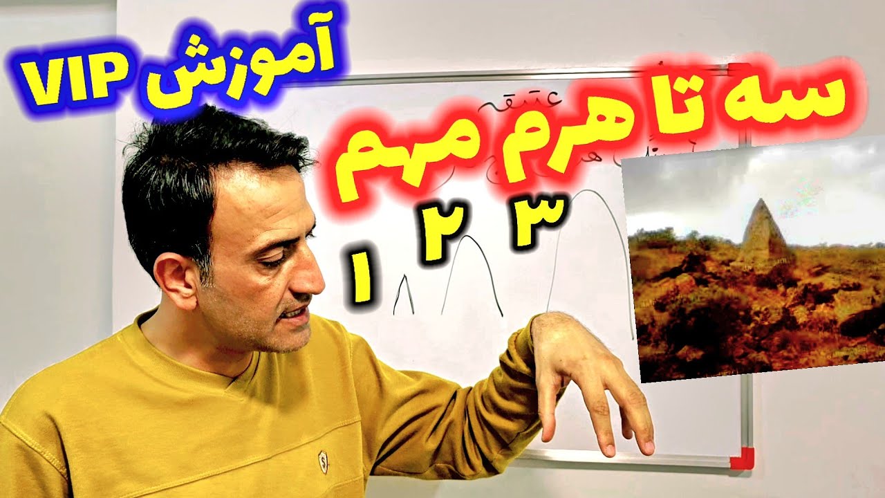 معرفی سه سنگ هرمی مهم آموزشVIP