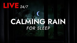 Rain Sounds for Sleeping with an Open Window Experience   24/7 Livestream | Deep Sleep Sounds