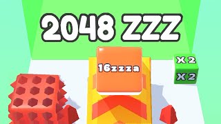 JELLY RUN 2048 — INFINITY ∞ 2048 ZZZ Break Wall (Max Level, Gameplay)