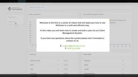 WillSuite Tutorials #1 - How to create a Case