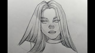 How to Draw a Face with a Pencil Step by Step for Beginners