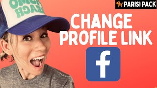 How to Change Facebook Profile Link - Change Facebook URL
