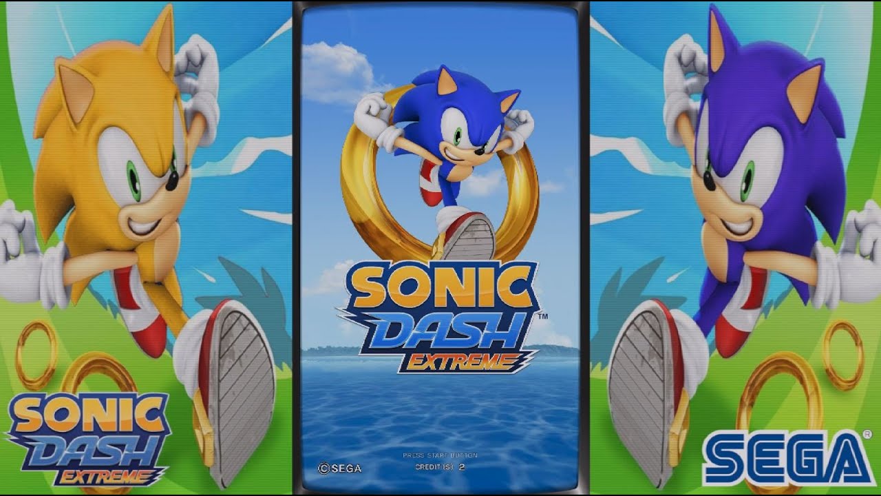 Tutorial Sonic Dash Extreme 1080P with Bezel full screen in 1080p J ...