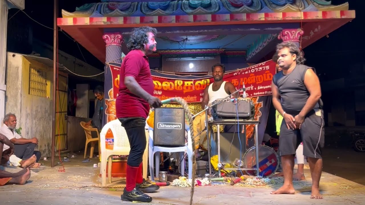 அங்க மட்டும் அடிக்காத அது மட்டும் தான் பஞ்சர் ஆகாம இருக்குது | "kalai devi nadaga mandram"