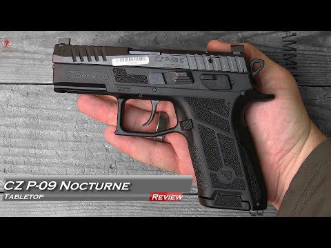 CZ P 09 C Nocturne Tabletop Review and Field Strip