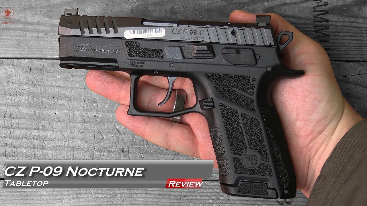 Обзор и полевая разборка настольной игры CZ P 09 C Nocturne.