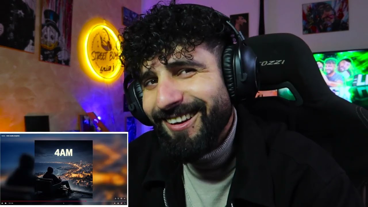 👌BOUSSADAT REACTION ❤ G.G.A - 4AM (Audio) (Explicit)