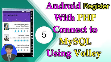 Android Volley JSON - #5 Android Register Using MySQL Database