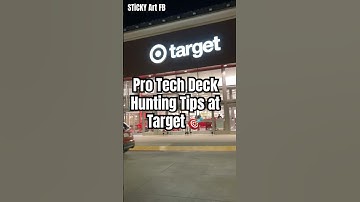 Pro Tech deck Hunting Tips at target 🎯 (Part 1) #target #techdeck #shorts