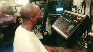 Lewis Parker making Beat on Rossum SP1200 with E-mu E4 Ultra 6400