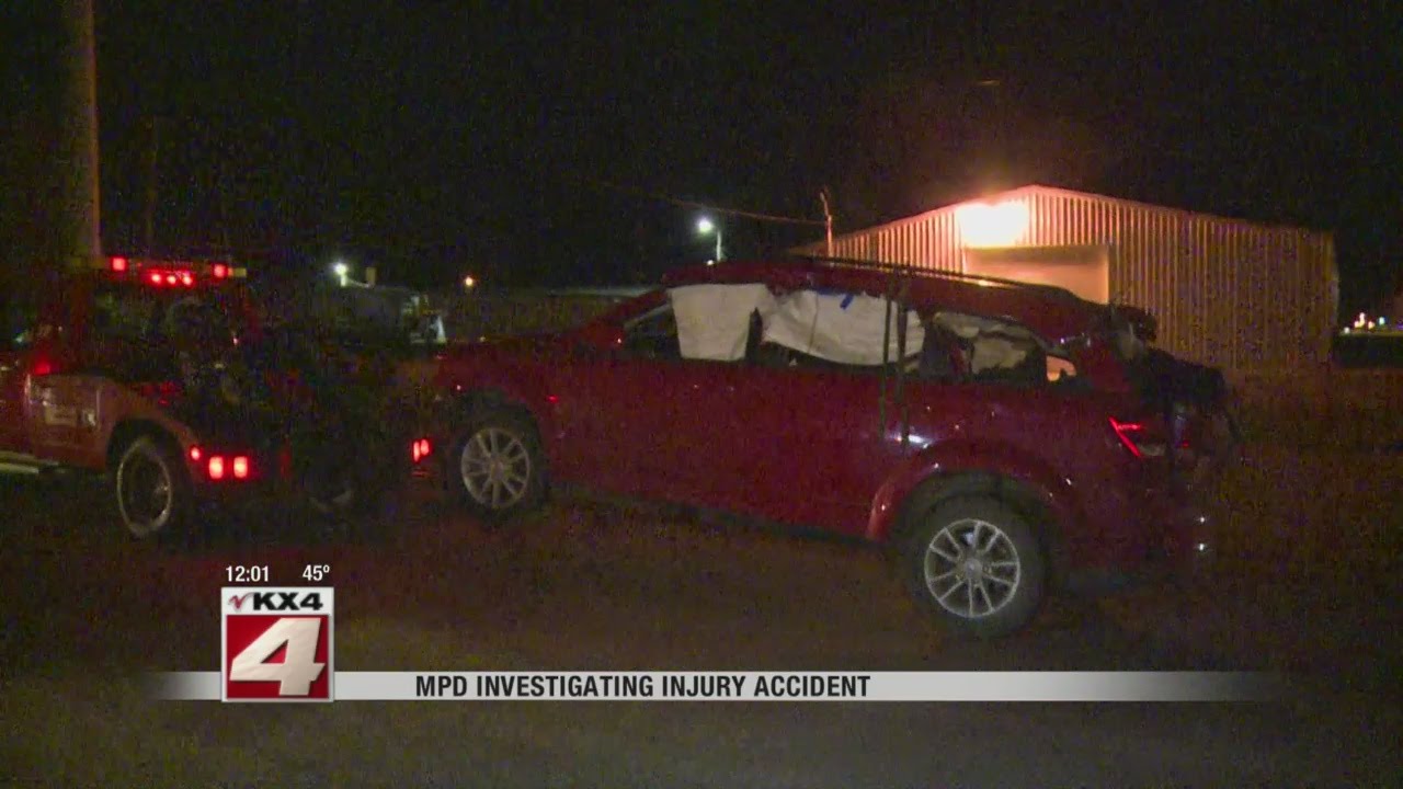 Police investigating injury accident in north Moorhead YouTube