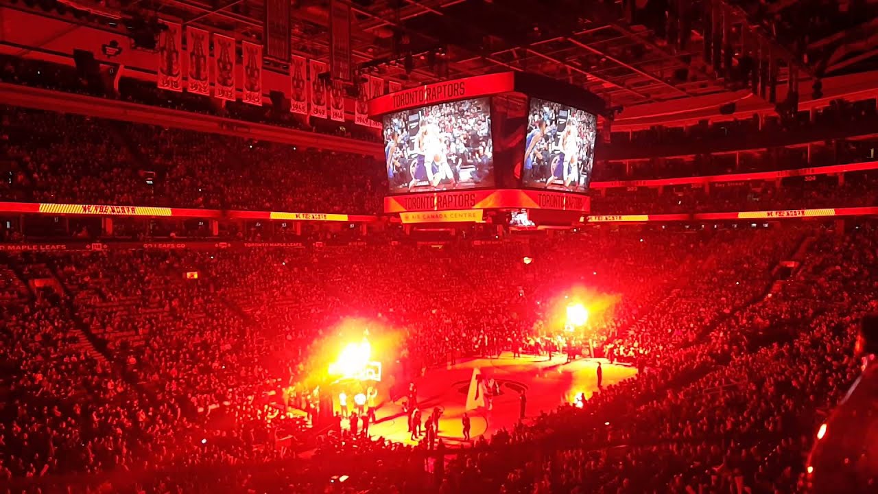Raptors intro (30 Jan, 2016) - YouTube