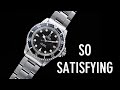 ASMR Clean &amp; Recase the Tudor Prince Submariner Oysterdate 76100 Lollipop from 1984