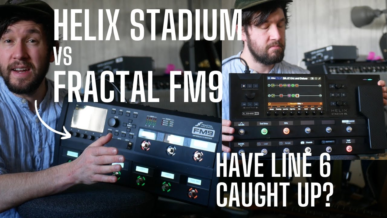 Helix Stadium vs the Fractal FM9? What's the Most PRO Gigging Unit? and FRACTAL VS AGOURA