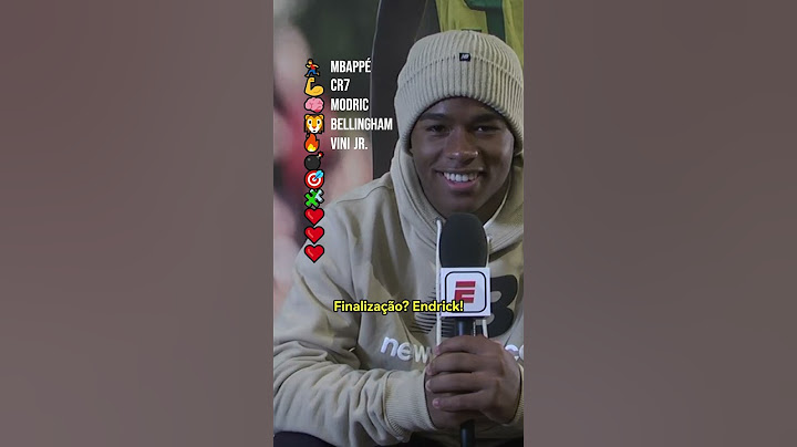 Como é o 'jogador perfeito' do Endrick? 🧐👀