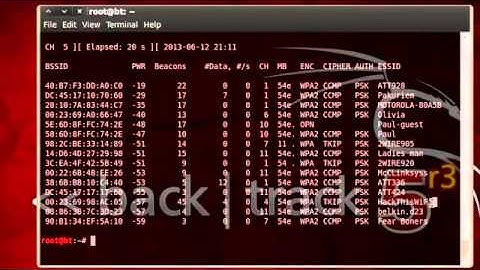 Hack wifi WPA1/WPA2  with backtrack 5 r3