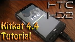 HTC HD2 tutorial installation Kitkat 4.4 NAND with Data on EXT4 2014