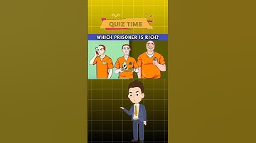 Which prisoners is rich? logical quiz challenge#shorts #riddlechallenge #quizchallenge