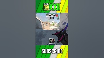 THROUGH THE SMOKE AND WALL – MAKA NO-SCOPE KILL! #esl #cs #кс #counterstrike #csgo