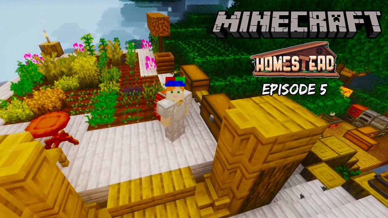 No place like home | Minecraft Homestead Mod episode 5 - YouTube