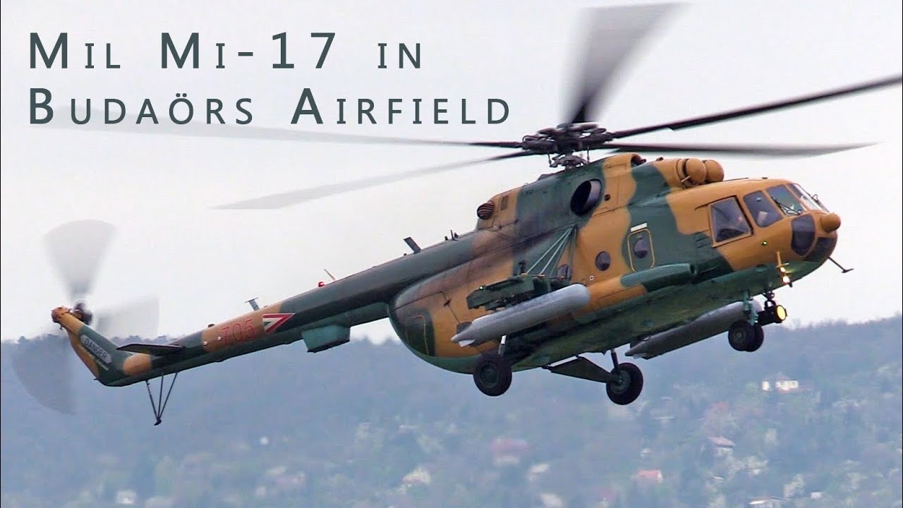 705, Mil Mi-17 helicopter in Budaörs Airfield