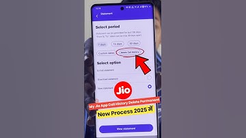 🚫 How to Delete Call History from MyJio App in | My Jio app se Call History kaise Delete kare 2025