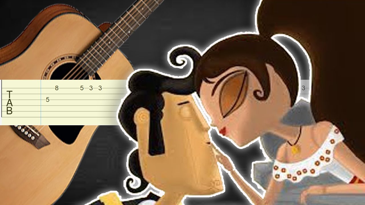 Te Amo y Mas / El Libro de la Vida / Guitarra Tutorial YouTube