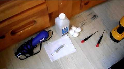 How To Repair PS3 YLOD - Part 1 - Item Requirements