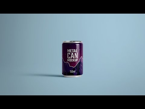 Slim Can Mockup, a Packaging Mockup by AY Mock-Ups (Thumbnail 7 of 14)