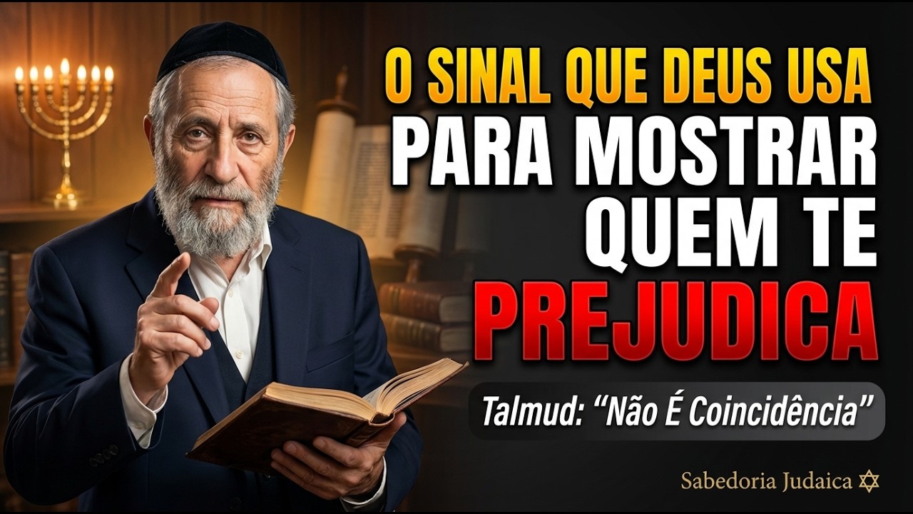 O SINAL Que Deus Usa Para Mostrar Quem Te PREJUDICA — Talmud: Não É Coincidência | Sabedoria Judaica