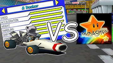 Beating Mario Kart DS World Records with BROKEN Stats!