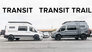 2024 Ford Transit Trail vs Transit AWD |  Which is best for a Camper Conversion?