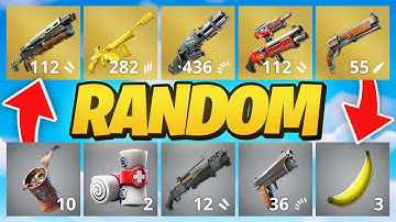 Every Minute My Loadout Randomizes