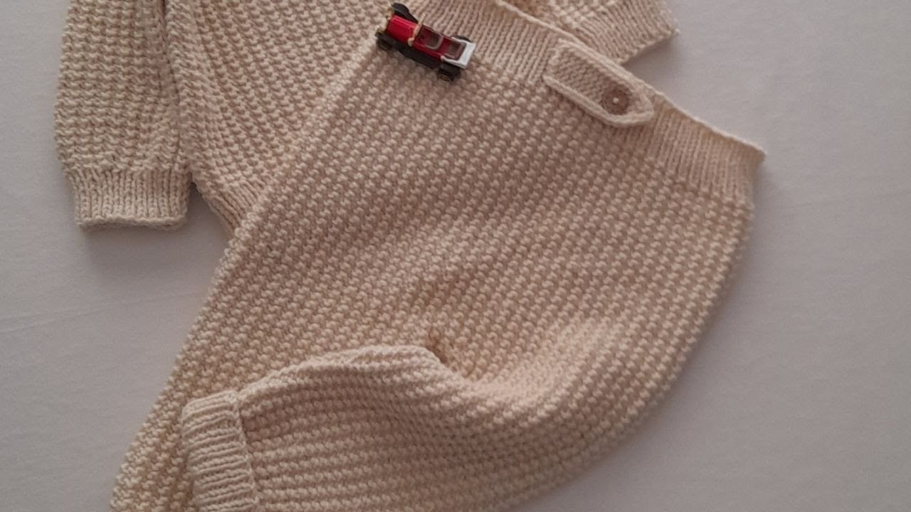 1 Yaş Bebek Pantolonu                                        #bebekörgüleri #handmade #örgü 