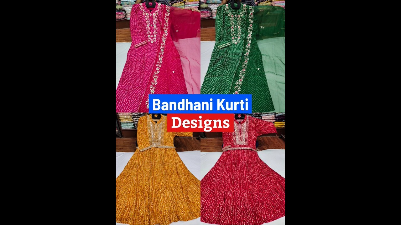 Bandhani Kurti: 10 बांधनी कुर्ती उन लड़कियों के लिए जिन्हें पसंद है फैशन  में देसी राजस्थानी टच | Bandhani Kurti Designs For Girls Who Love  Rajasthani Touch in Fashion