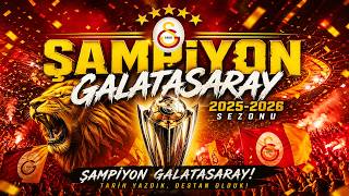 Şampi̇yon Galatasaray 🏆 2025 - 2026 Marşı 🔥 Cim Bom Bom Şampiyonluk Şarkısı