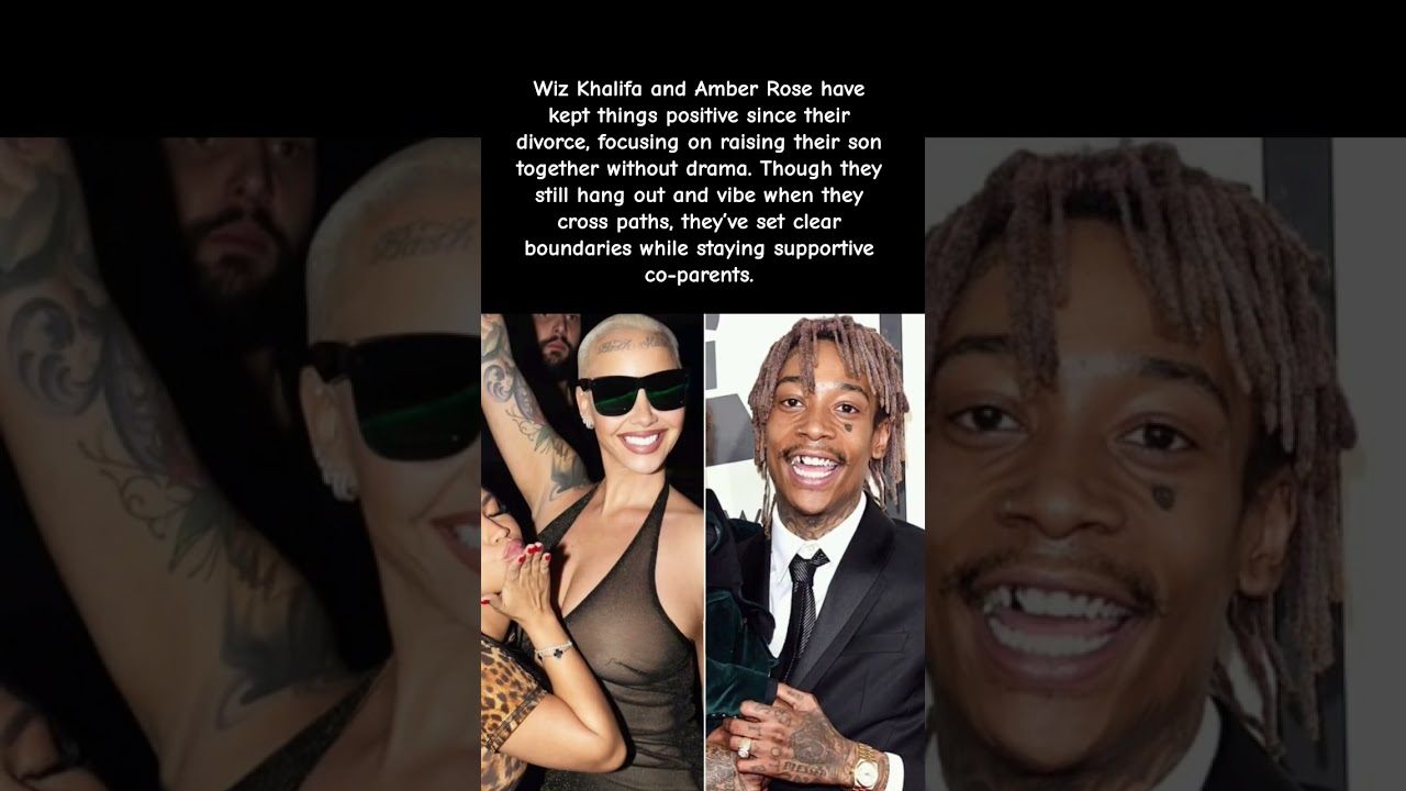 Wiz Khalifa & Amber Rose Still VIBING After Divorce?! No Drama, Just Goals! 