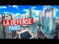 La defense paris en 4k les plus hauts gratteciel et tours de paris