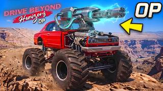 OMG! 😱 I Turned My Monster Truck Into a ZOMBIE KILLER WAR MACHINE!  | Drive Beyond Horizons screenshot 4